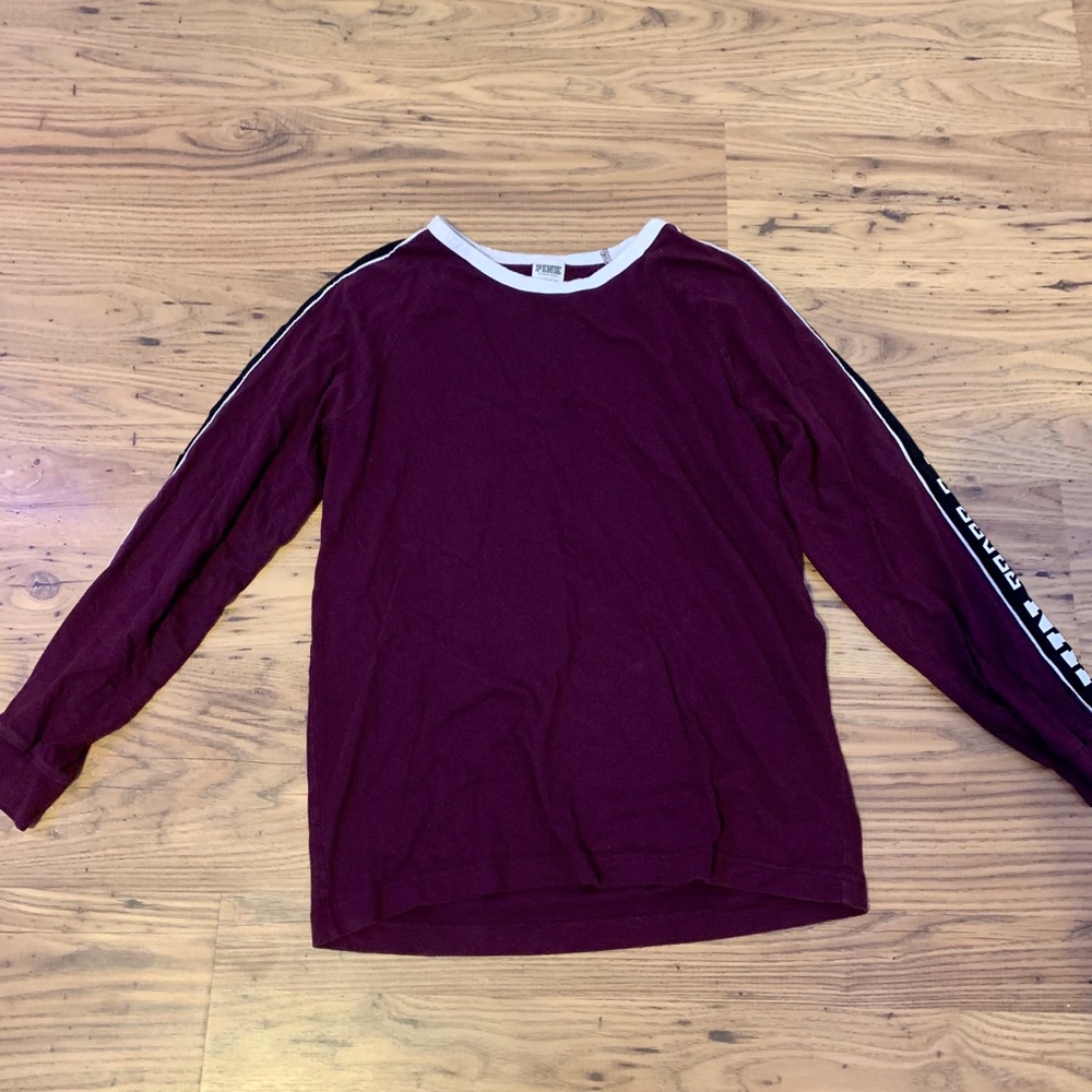 Purple Long Sleeve Pink Nation Tee